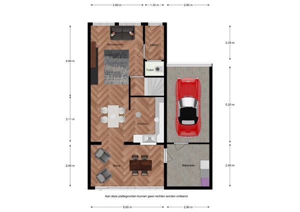 Floorplan - Mars 1, 4501 HG Oostburg